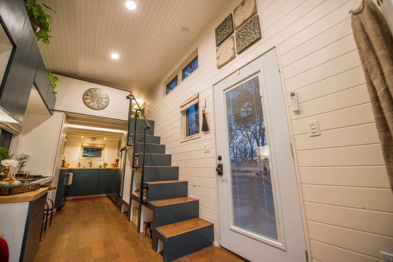 הוילה Montana Escape Elegant Tiny House In Waco Near Magnolia מראה חיצוני תמונה