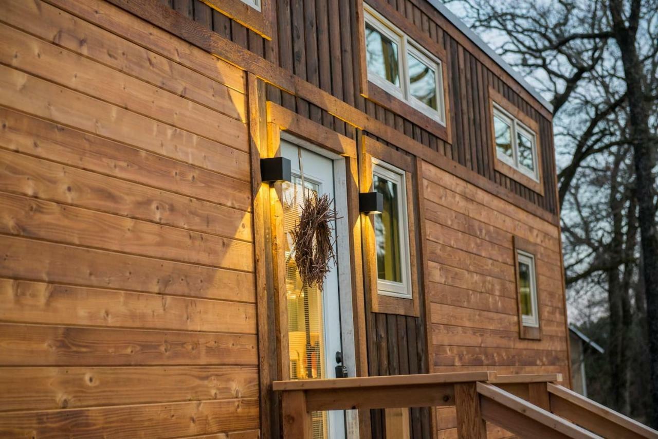 הוילה Montana Escape Elegant Tiny House In Waco Near Magnolia מראה חיצוני תמונה